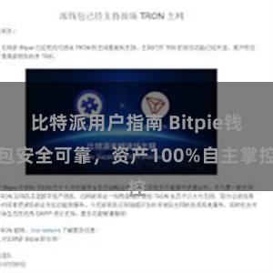 比特派用户指南 Bitpie钱包安全可靠，资产100%自主掌控