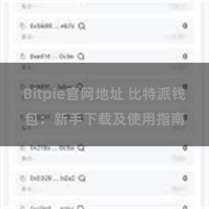 Bitpie官网地址 比特派钱包：新手下载及使用指南