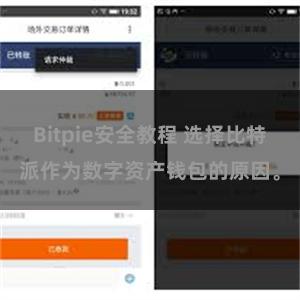 Bitpie安全教程 选择比特派作为数字资产钱包的原因。