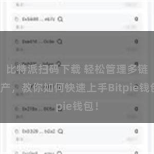 比特派扫码下载 轻松管理多链资产，教你如何快速上手Bitpie钱包！