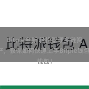 Bitpie全新 轻松管理多链资产，教你如何快速上手Bitpie钱包！