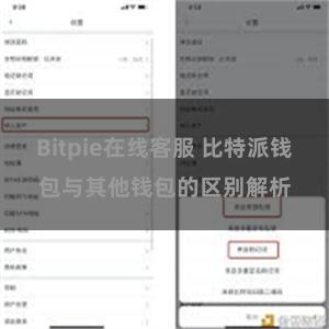 Bitpie在线客服 比特派钱包与其他钱包的区别解析