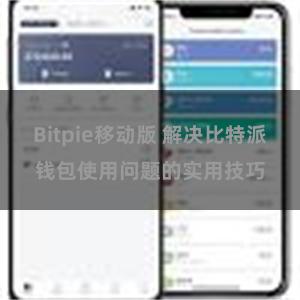 Bitpie移动版 解决比特派钱包使用问题的实用技巧