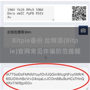 Bitpie备份 比特派(Bitpie)官网常见诈骗防范提醒