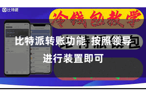 比特派转账功能 按照领导进行装置即可